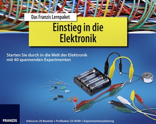 Das Franzis Lernpaket Einstieg in die Elektronik, 1 CD-ROM + 20 Bauteile + Prufkabel + Experimentieranleitung (CD-ROM)