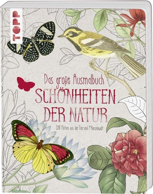 Das große Ausmalbuch. Schonheiten der Natur (Hardcover)