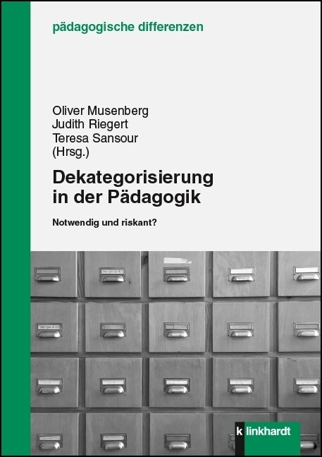 Dekategorisierung in der Padagogik (Book)