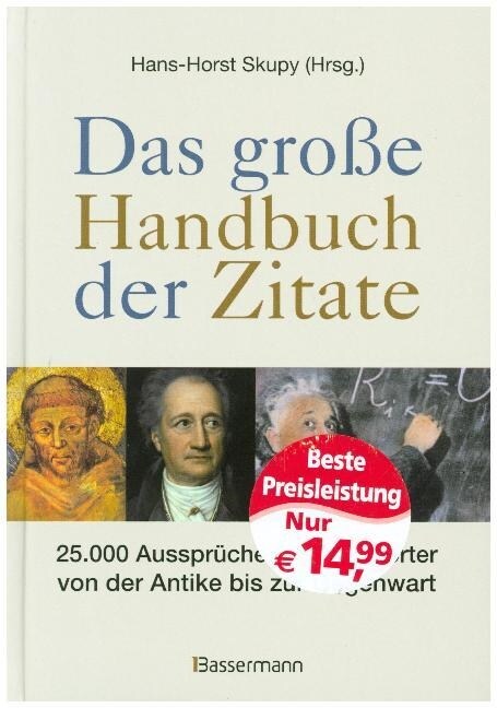 Das große Handbuch der Zitate (Hardcover)