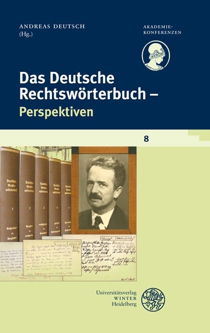 Das Deutsche Rechtsworterbuch - Perspektiven (Paperback)