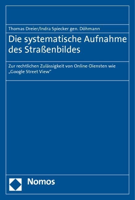 Die systematische Aufnahme des Straßenbildes (Paperback)