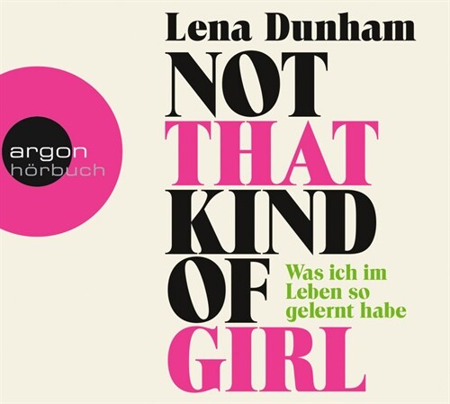 Not That Kind of Girl, 1 MP3-CD (CD-Audio)