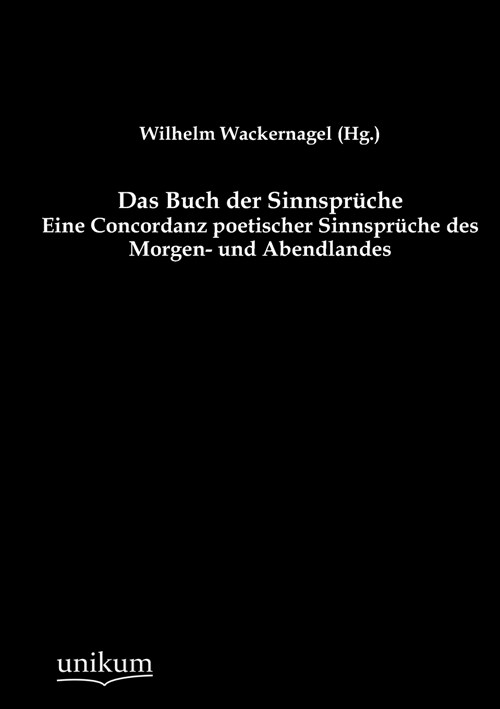 Das Buch Der Sinnspr?he (Paperback)