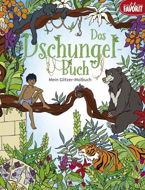 Das Dschungelbuch Malbuch (Paperback)