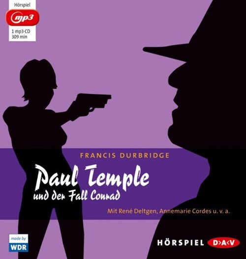 Paul Temple und der Fall Conrad, 1 MP3-CD (CD-Audio)
