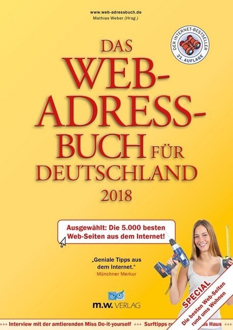 Das Web-Adressbuch fur Deutschland 2018 (Paperback)