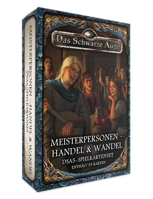 Das Schwarze Auge, DSA5-Spielkartenset Aventurische Meisterpersonen - Handel & Wandel (Game)