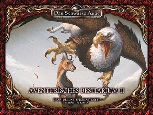 Das Schwarze Auge, Aventurisches Bestiarium 2, DSA5-Deluxe-Spielkartenset (Game)