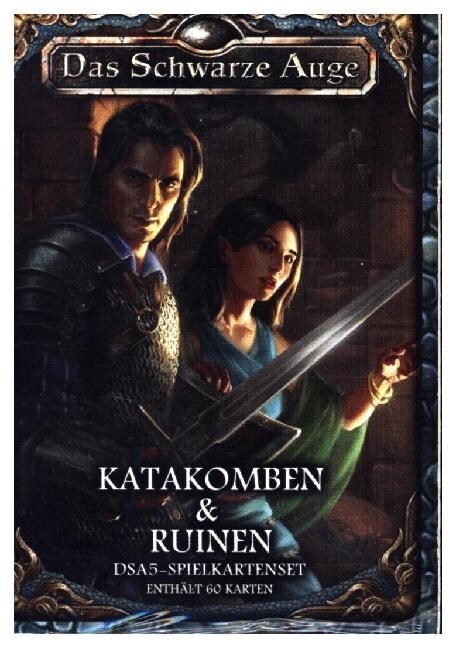 Das Schwarze Auge, Katakomben & Ruinen - DSA5-Spielkartenset (Game)