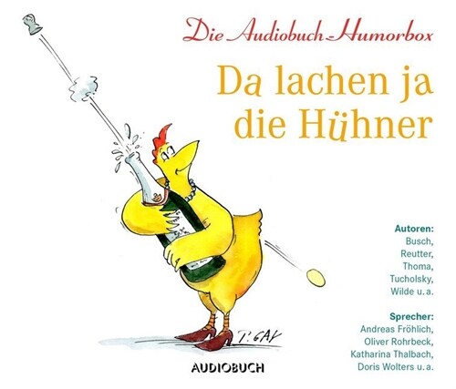 Da lachen ja die Huhner, 3 Audio-CDs (CD-Audio)