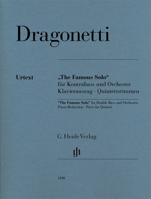 The Famous Solo fur Kontrabass und Orchester (Sheet Music)