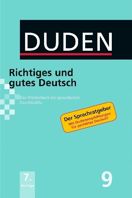 Duden - Richtiges und gutes Deutsch, m. CD-ROM (Hardcover)
