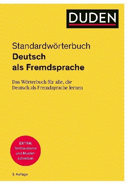 Duden - Deutsch als Fremdsprache - Standardworterbuch (Hardcover)