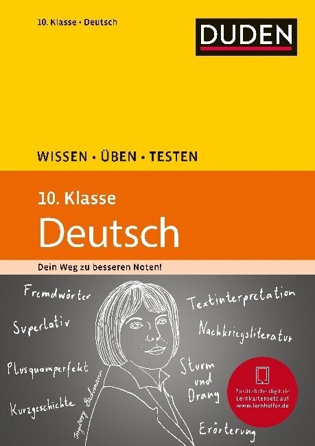 Duden Wissen - Uben - Testen: Deutsch 10. Klasse (Paperback)