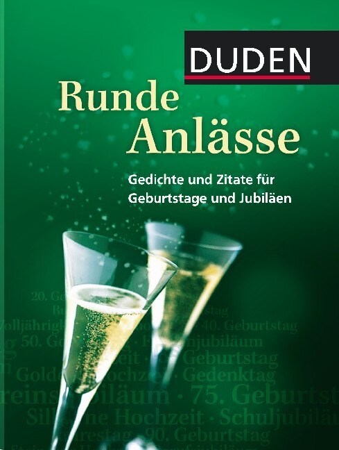 Duden Runde Anlasse (Hardcover)