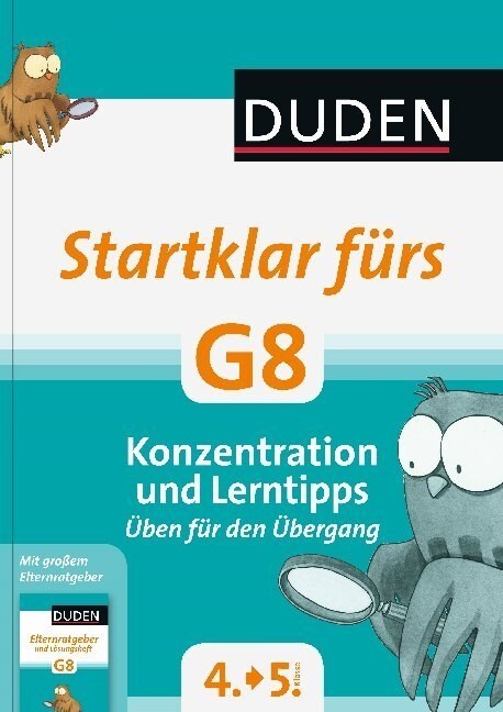 Duden Startklar furs G8 - Konzentration und Lerntipps (Paperback)