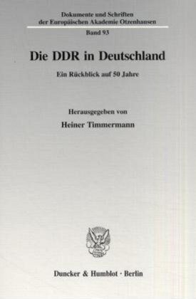 Die Ddr in Deutschland: Ein Ruckblick Auf 5 Jahre (Paperback)