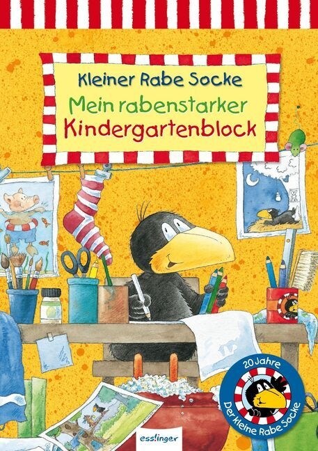 Der kleine Rabe Socke - Mein rabenstarker Kindergartenblock (Paperback)