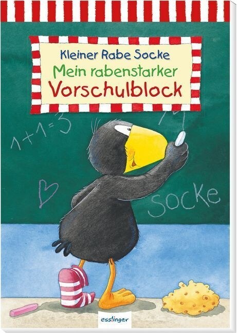 Der kleine Rabe Socke: Mein rabenstarker Vorschulblock (Paperback)