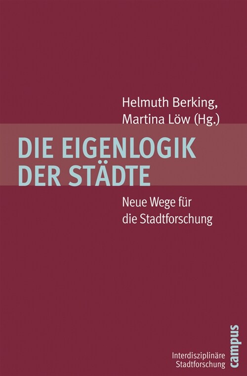 Die Eigenlogik der Stadte (Paperback)