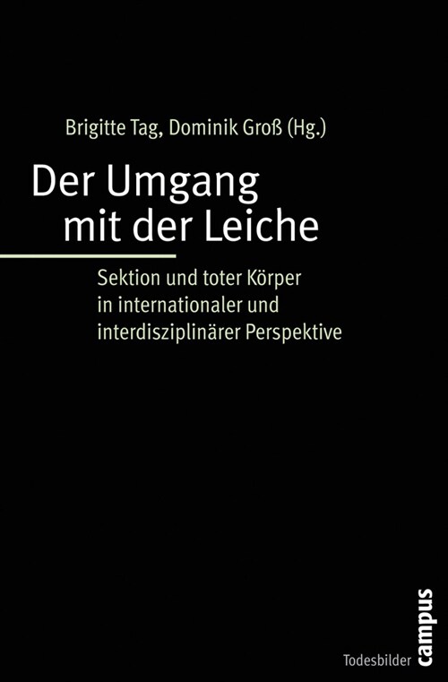 Der Umgang mit der Leiche (Paperback)