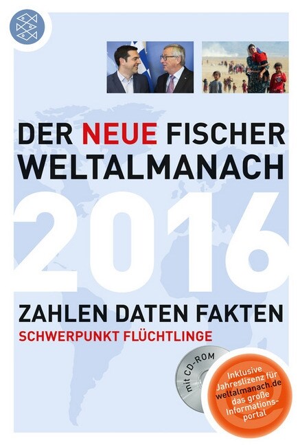 Der neue Fischer Weltalmanach 2016, m. CD-ROM (Paperback)