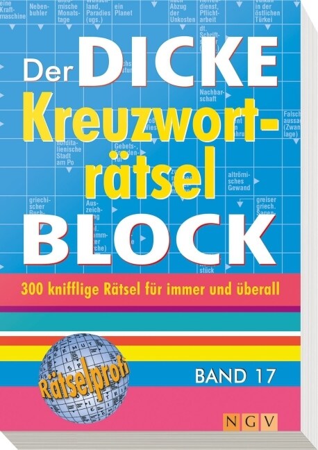 Der dicke Kreuzwortratsel-Block. Bd.17 (Paperback)