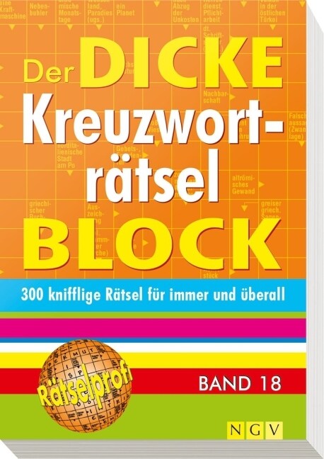 Der dicke Kreuzwortratsel-Block. Bd.18 (Paperback)