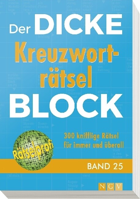 Der dicke Kreuzwortratsel-Block. Bd.25 (Paperback)