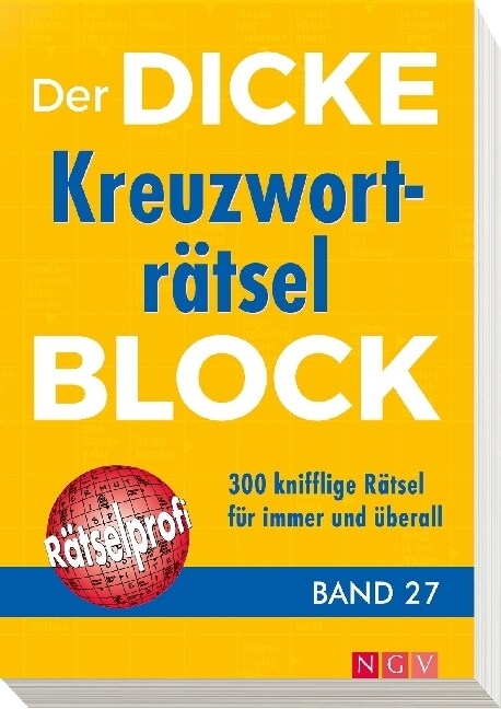 Der dicke Kreuzwortratsel-Block. Bd.27 (Paperback)