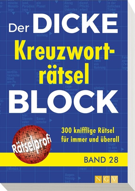 Der dicke Kreuzwortratsel-Block. Bd. 28 (Paperback)