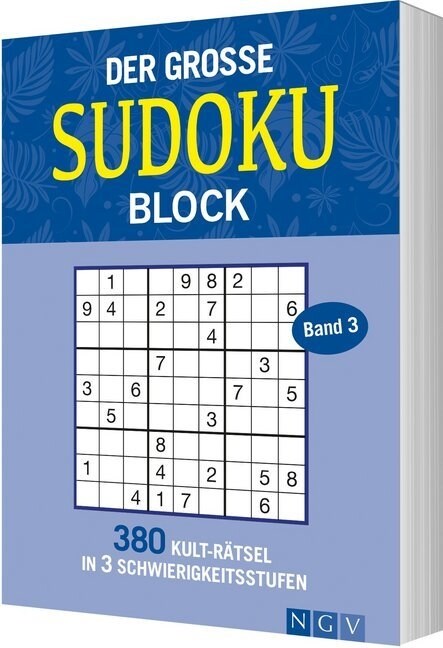 Der große Sudokublock Band 3 (Paperback)