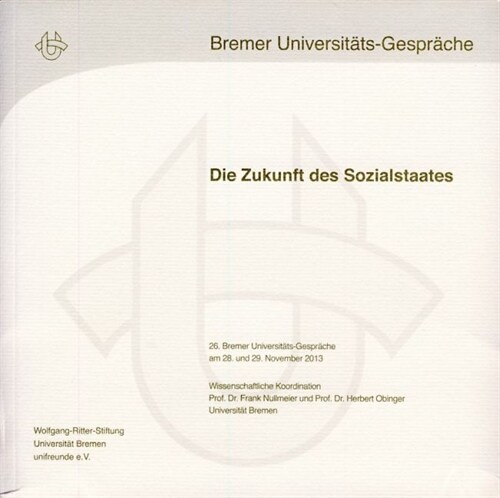 Die Zukunft des Sozialstaates (Paperback)