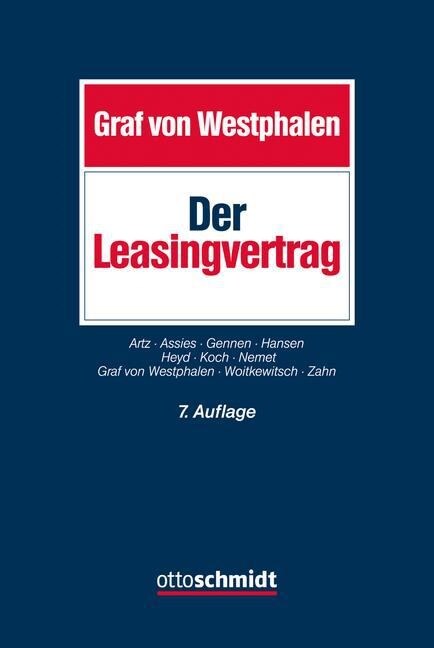 Der Leasingvertrag (Hardcover)