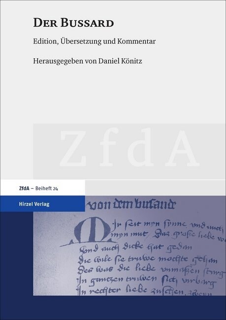 Der Bussard: Edition, Ubersetzung Und Kommentar (Hardcover)