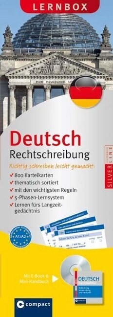 Deutsch Rechtschreibung, Lernbox (Cards)