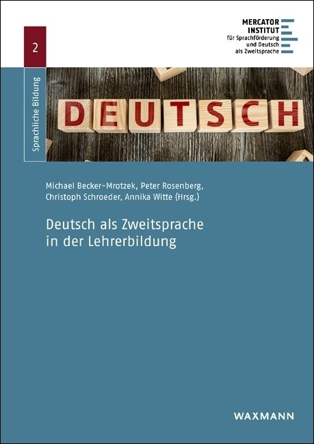 Deutsch als Zweitsprache in der Lehrerbildung (Paperback)