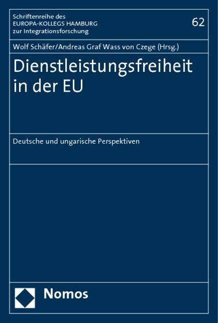 Dienstleistungsfreiheit in der EU (Paperback)