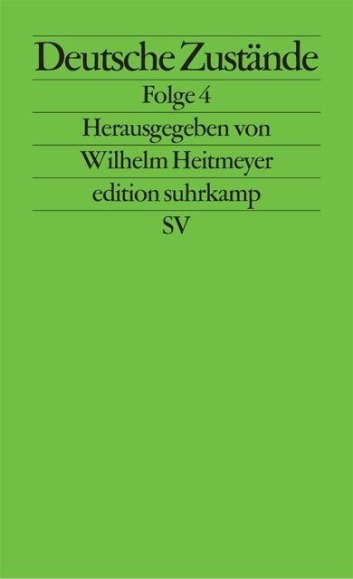 Deutsche Zustande. Folge.4 (Paperback)