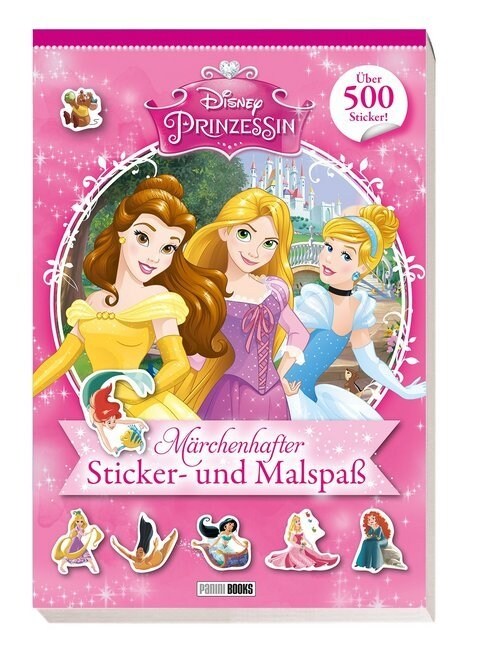 Disney Prinzessin: Marchenhafter Sticker- und Malspaß (Paperback)