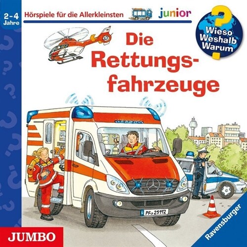 Die Rettungsfahrzeuge, 1 Audio-CD (CD-Audio)