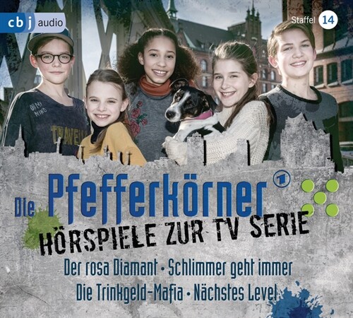 Die Pfefferkorner. Staffel.14, 2 Audio-CDs (CD-Audio)