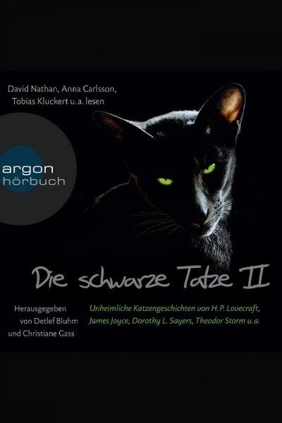 Die schwarze Tatze. Tl.2, 3 Audio-CDs (CD-Audio)