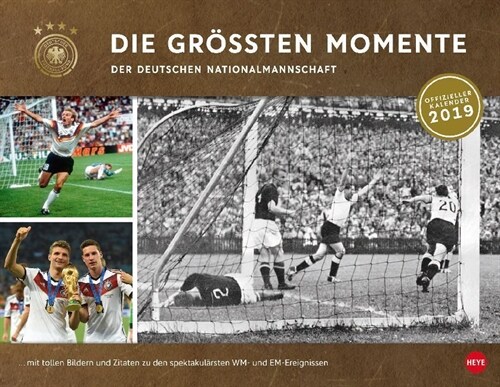 Die großten Momente der deutschen Nationalmannschaft 2019 (Calendar)