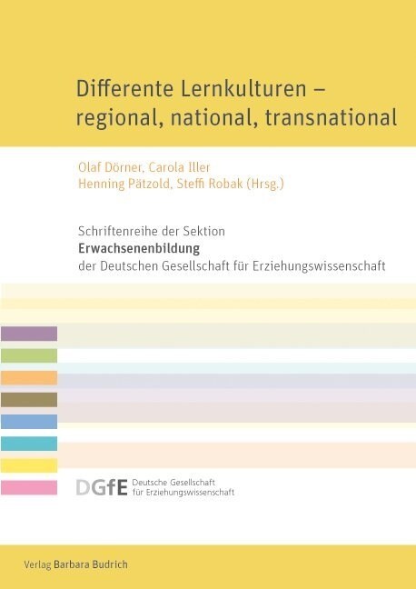 Differente Lernkulturen - regional, national, transnational (Paperback)