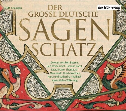 Der große deutsche Sagenschatz, 6 Audio-CDs (CD-Audio)