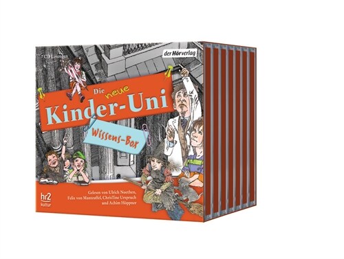 Die NEUE Kinder-Uni Wissens-Box, 7 Audio-CDs (CD-Audio)