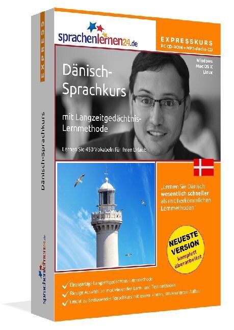 Danisch-Expresskurs, PC CD-ROM m. MP3-Audio-CD (CD-ROM)