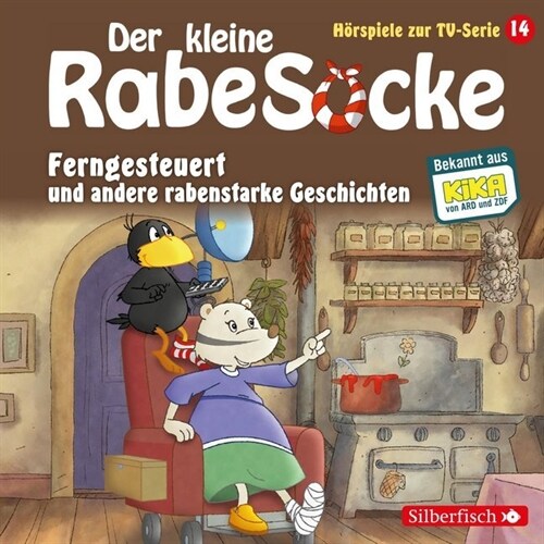 Der kleine Rabe Socke - Ferngesteuert und andere rabenstarke Geschichten, 1 Audio-CD (CD-Audio)